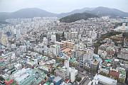 釜山塔上的景觀