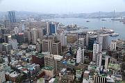 釜山塔上的景觀