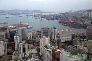 釜山塔上的景觀