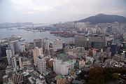 釜山塔上的景觀