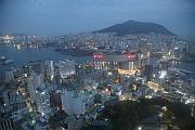釜山塔上的夜景