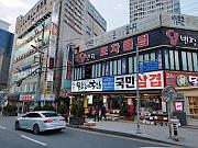 輕軌沙上站外