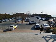 石窟庵外的停車場