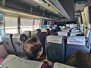 往通度寺新平公交客運站的巴士